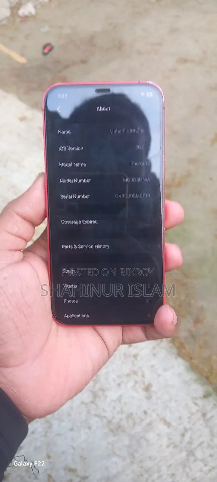 Apple iPhone 12 128 GB Red