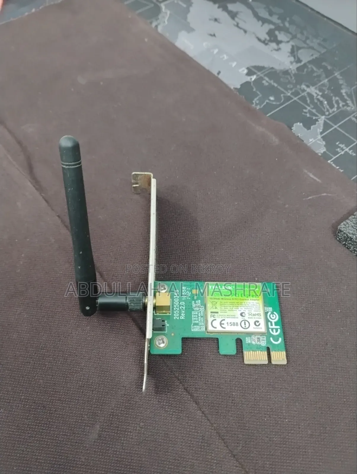 Tp-link Tl-wn781nd 150mbps Pci Express Wifi Adapter for Sale