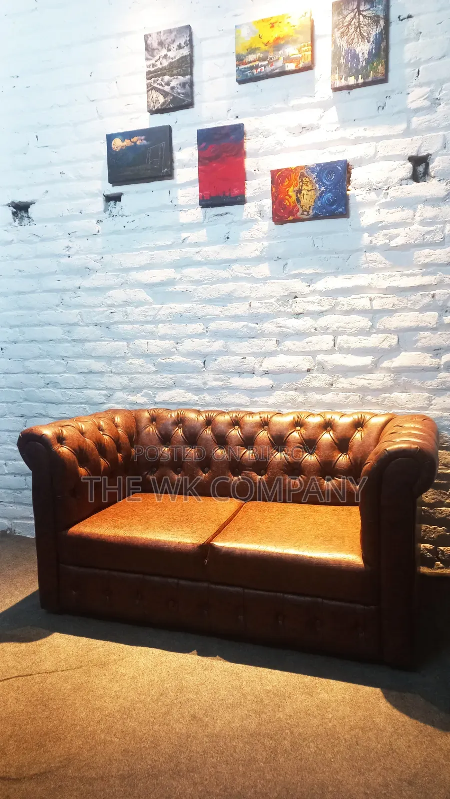 Premium Classic Sofa (2 Seater)