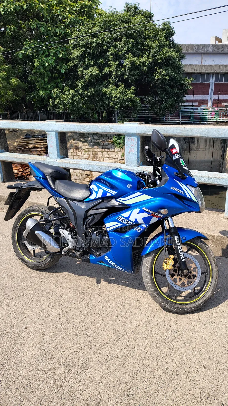 Suzuki Gixxer SF 2017 Blue