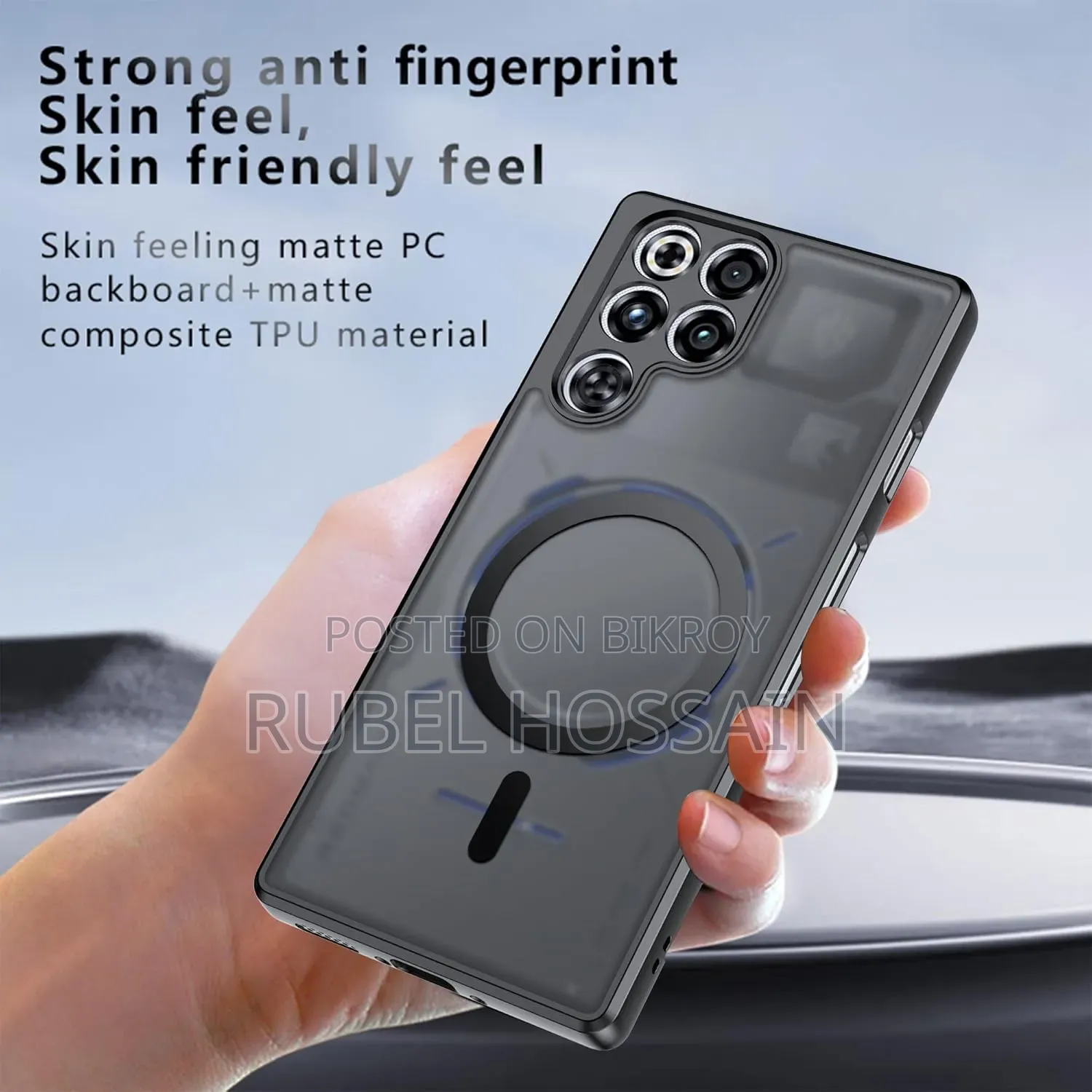 Red Magic 8 Pro Back Cover Glass Protector