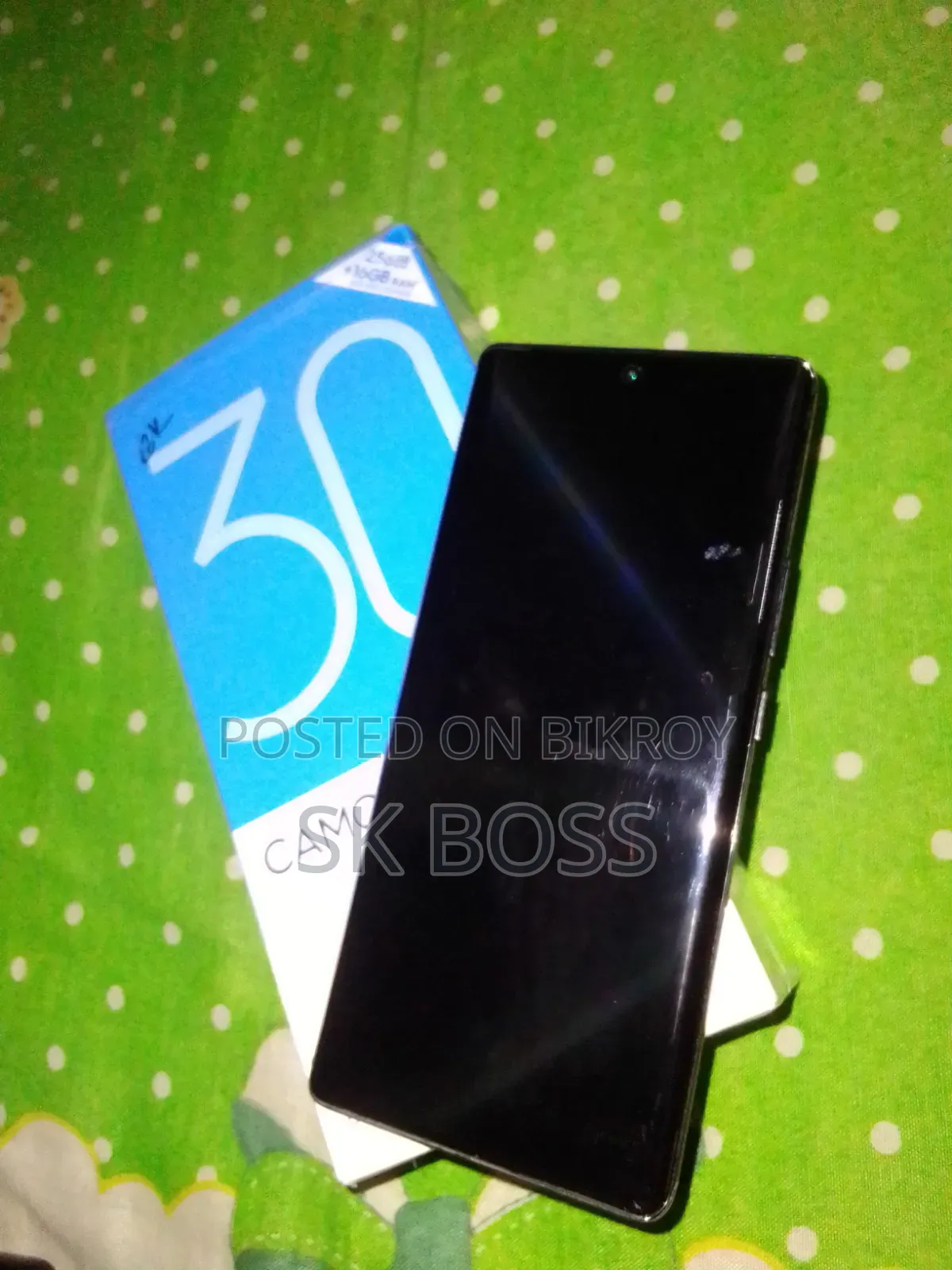 Tecno Camon 30S 256 GB Black