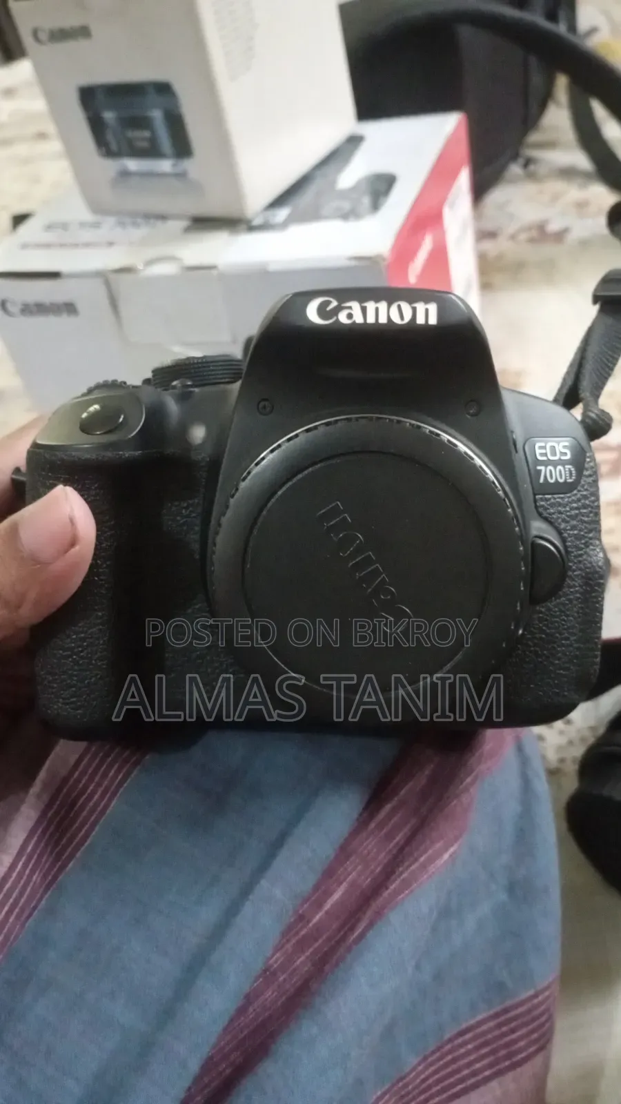 ক্যানন ৭০০ডি বক্স কন্ডিশন
