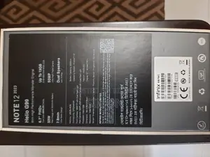 Infinix Note 12 128 GB Blue