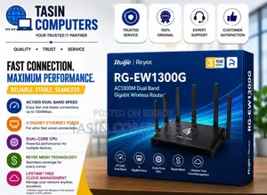 Ruijie Reyee Rg-Ew1300g Ac1300 Dual Band Gigabit Wifi Router