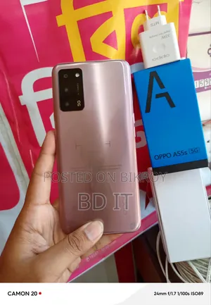 নিউ অপো A55s ১২৮ জিবি গ্রে