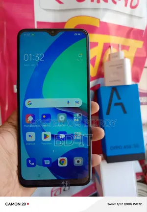 New Oppo A56 5G 256 GB Purple