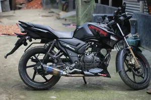 TVS Apache RTR 160 2V 2021 Black