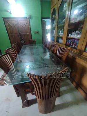 পার্টেক্সের ডাইনিং টেবিল + ১০ টি চেয়ার