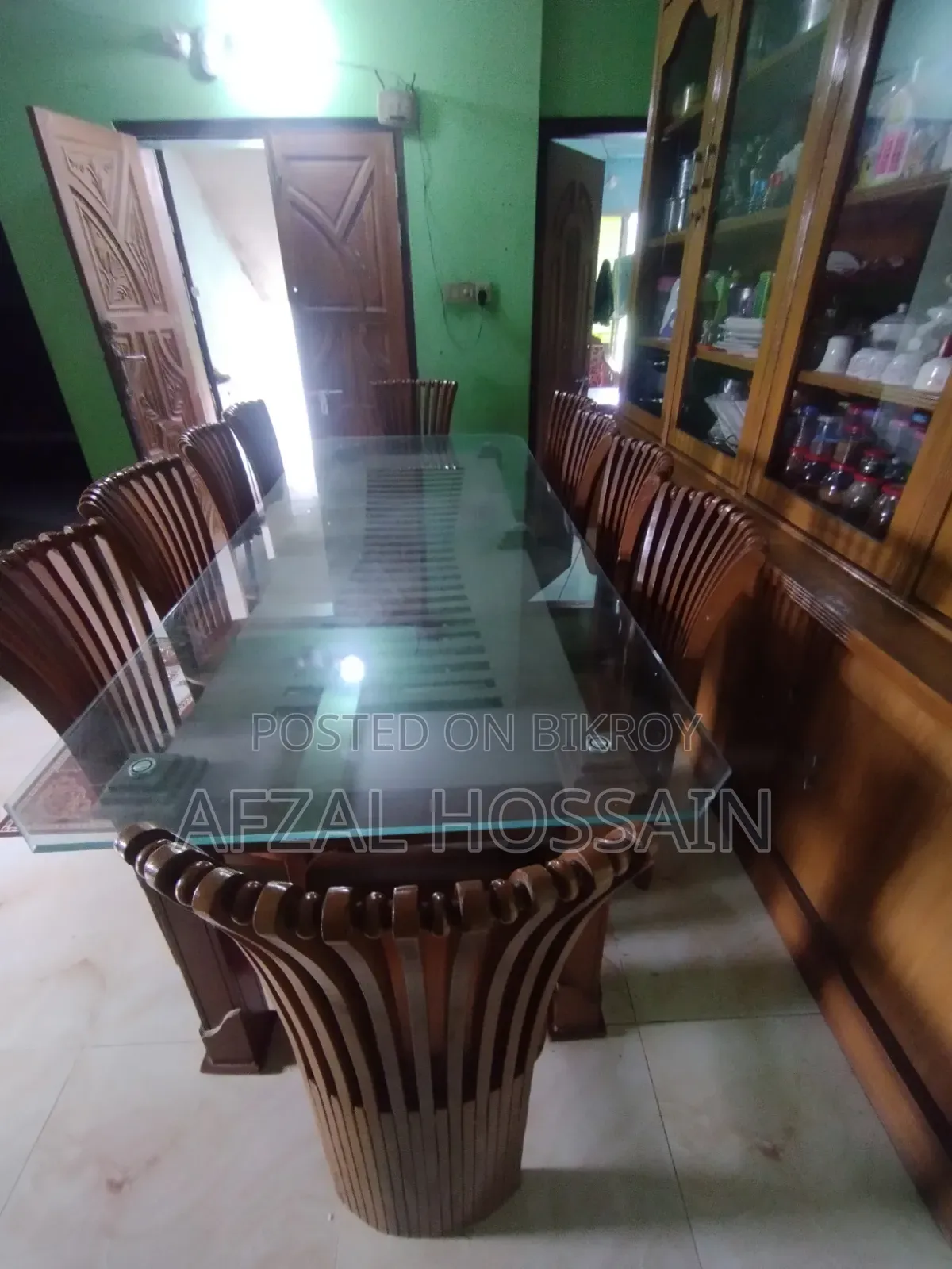 Partex Dining Table + 10 Chairs