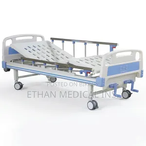 Double Crank Manual Hospital Bed