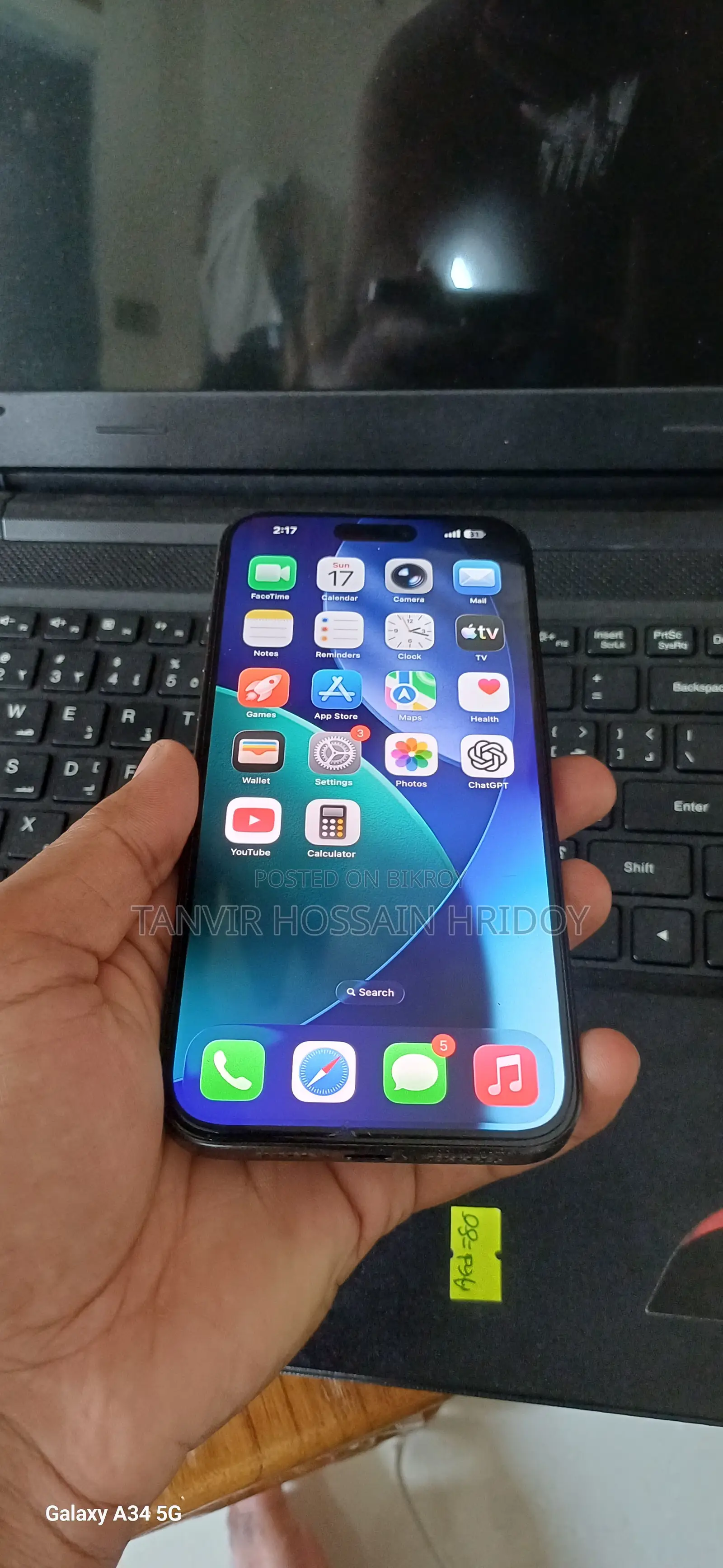 Apple iPhone 15 Pro Max 256 GB Black