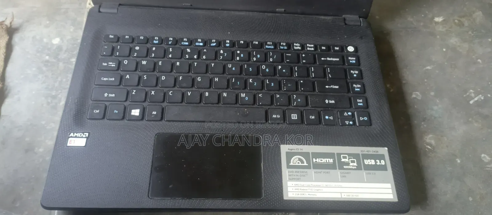 Laptop Acer Aspire ES1-421 6GB eMMC 500GB