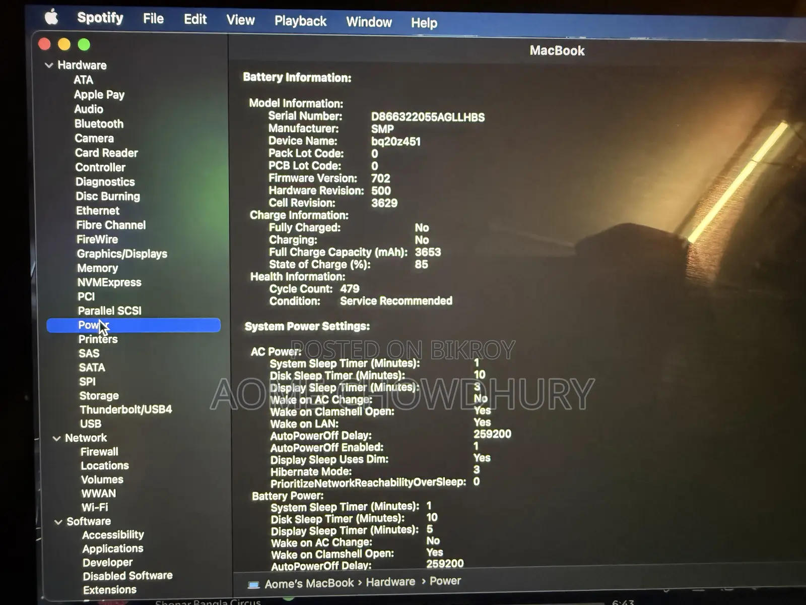 Laptop Apple MacBook 2016 8GB Intel Core M3 SSD 256GB