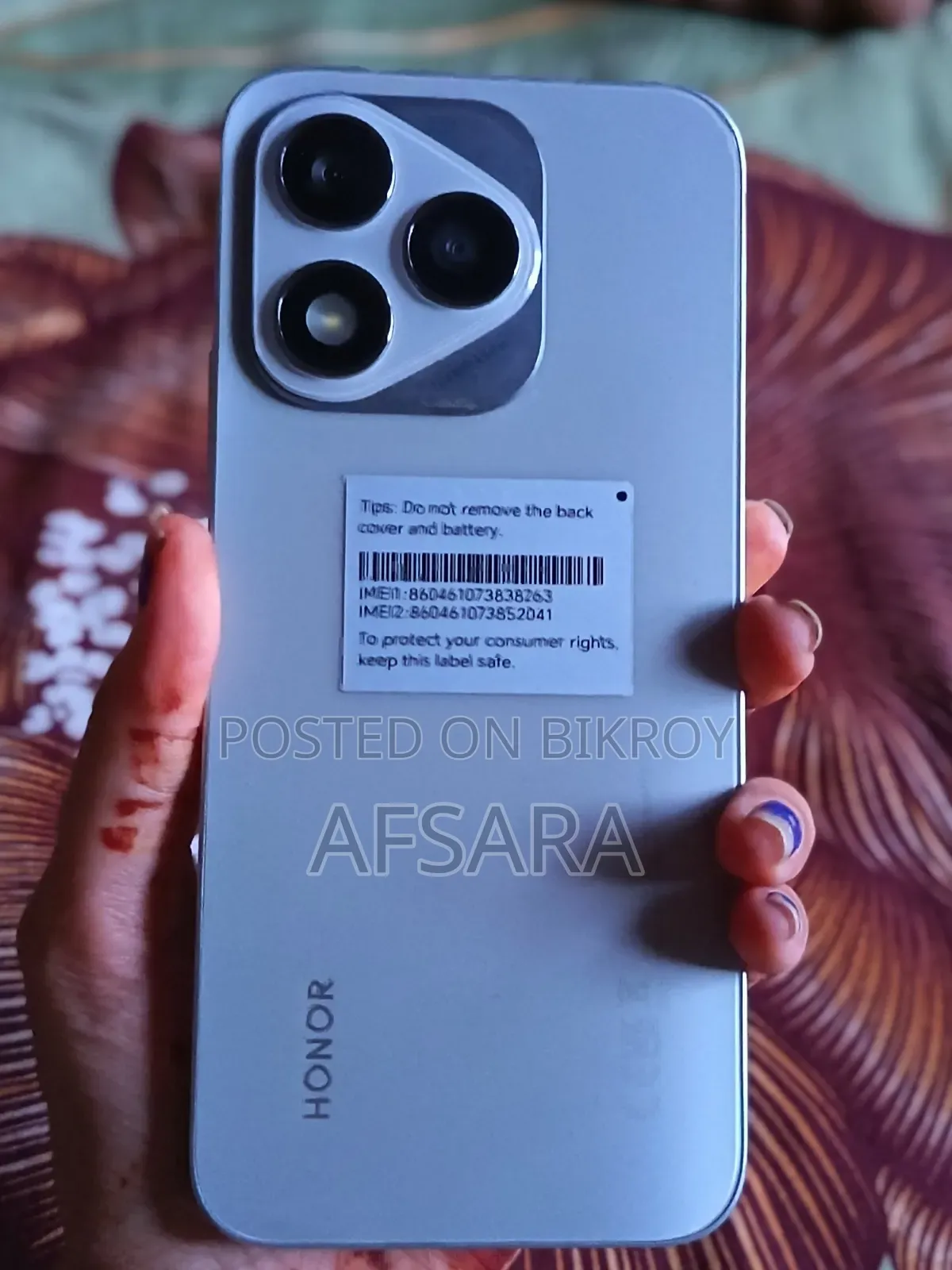 Honor 400 Lite 256 GB Gray
