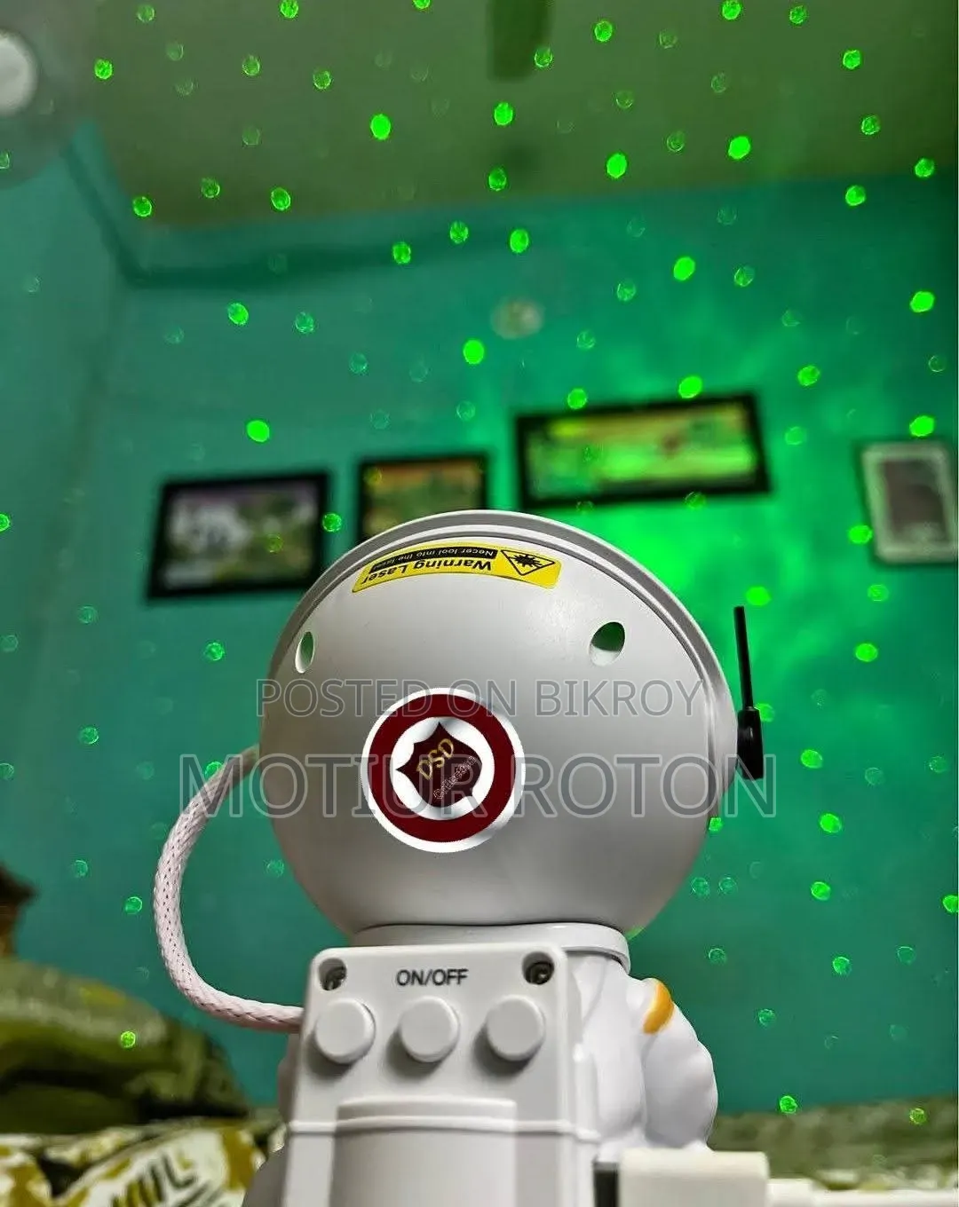Astronaut Galaxy Nebula Projector Light With Remote Control