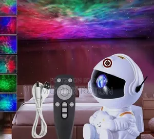 Astronaut Galaxy Nebula Projector Light With Remote Control