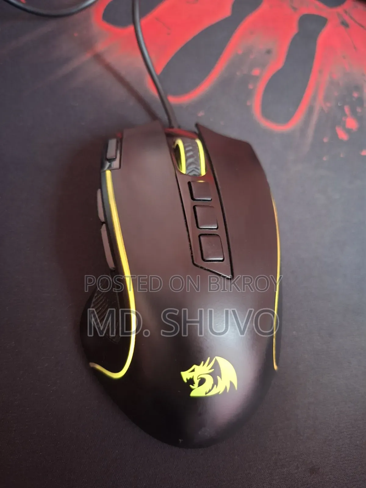 Redragon M612-RGB Predator RGB Backlit Wired Gaming Mouse 8,000dpi
