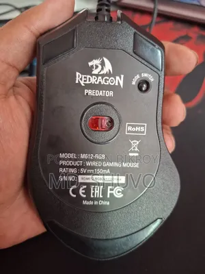 Redragon M612-RGB Predator RGB Backlit Wired Gaming Mouse 8,000dpi