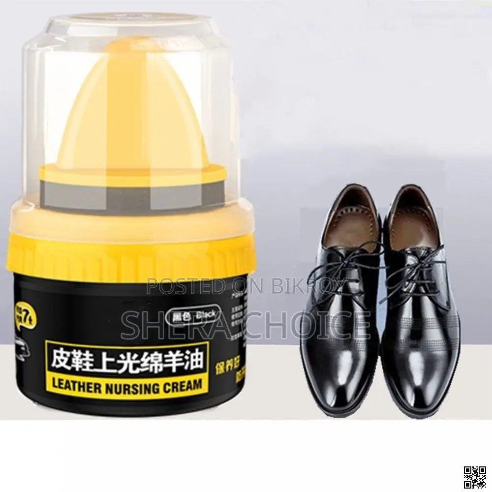Liquid Shoe Polish With Brush – Instant Shine Leather Care Solution