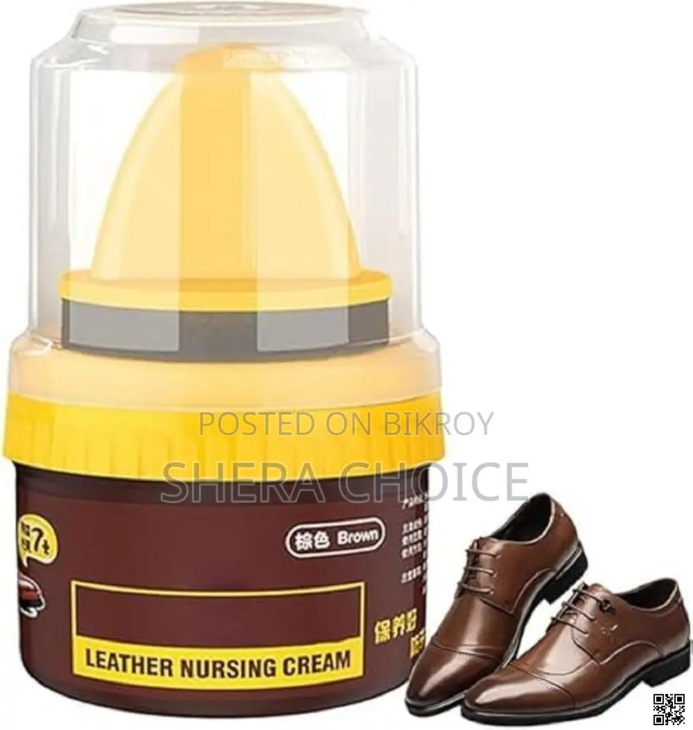Liquid Shoe Polish With Brush – Instant Shine Leather Care Solution