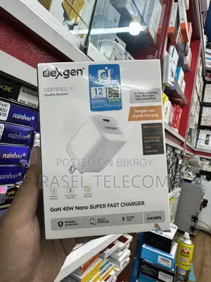 Dexgen Gan 45w Nano Super Fast Charger - Brand New