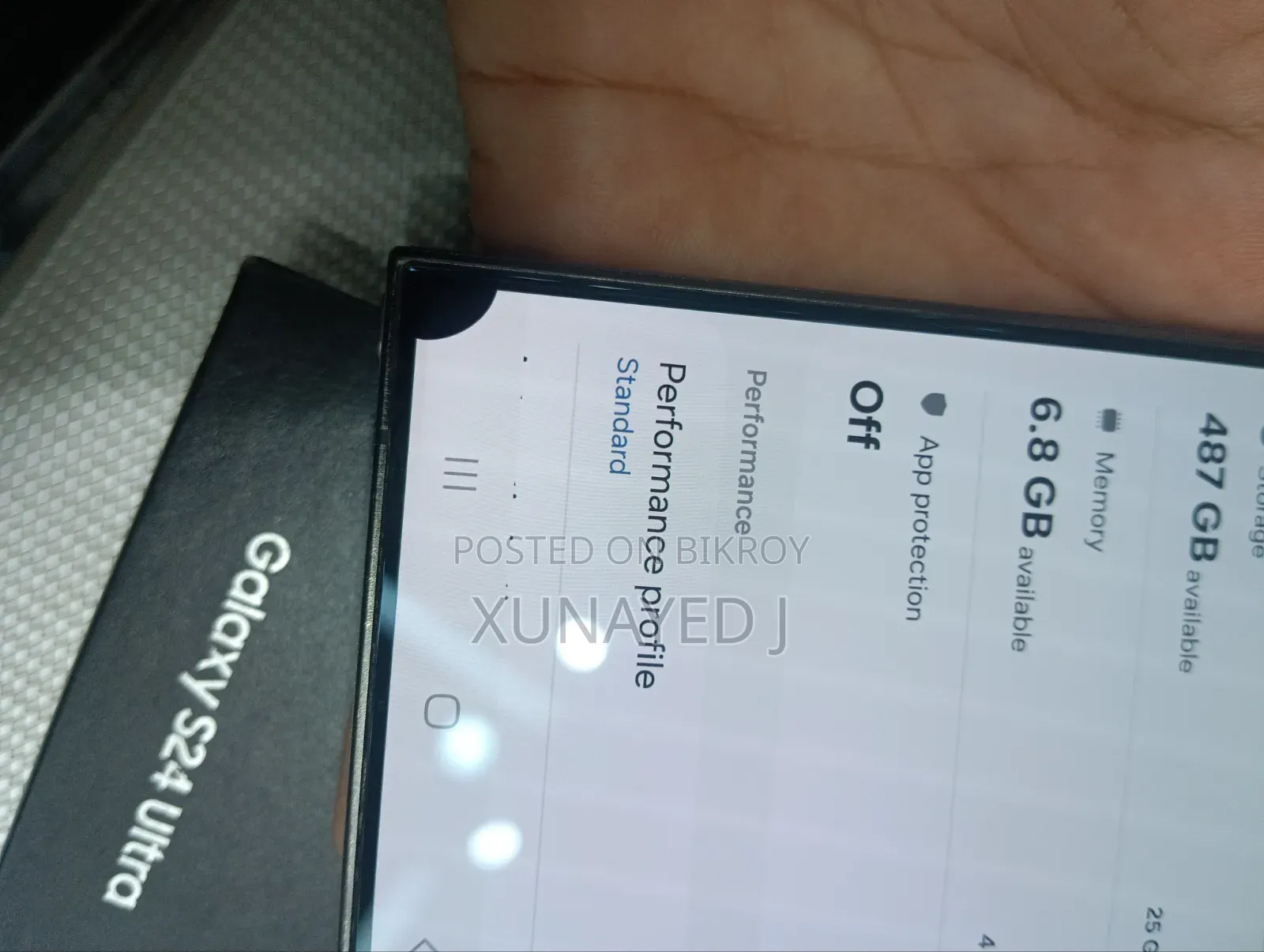 Samsung Galaxy S24 Ultra 512 GB Gold