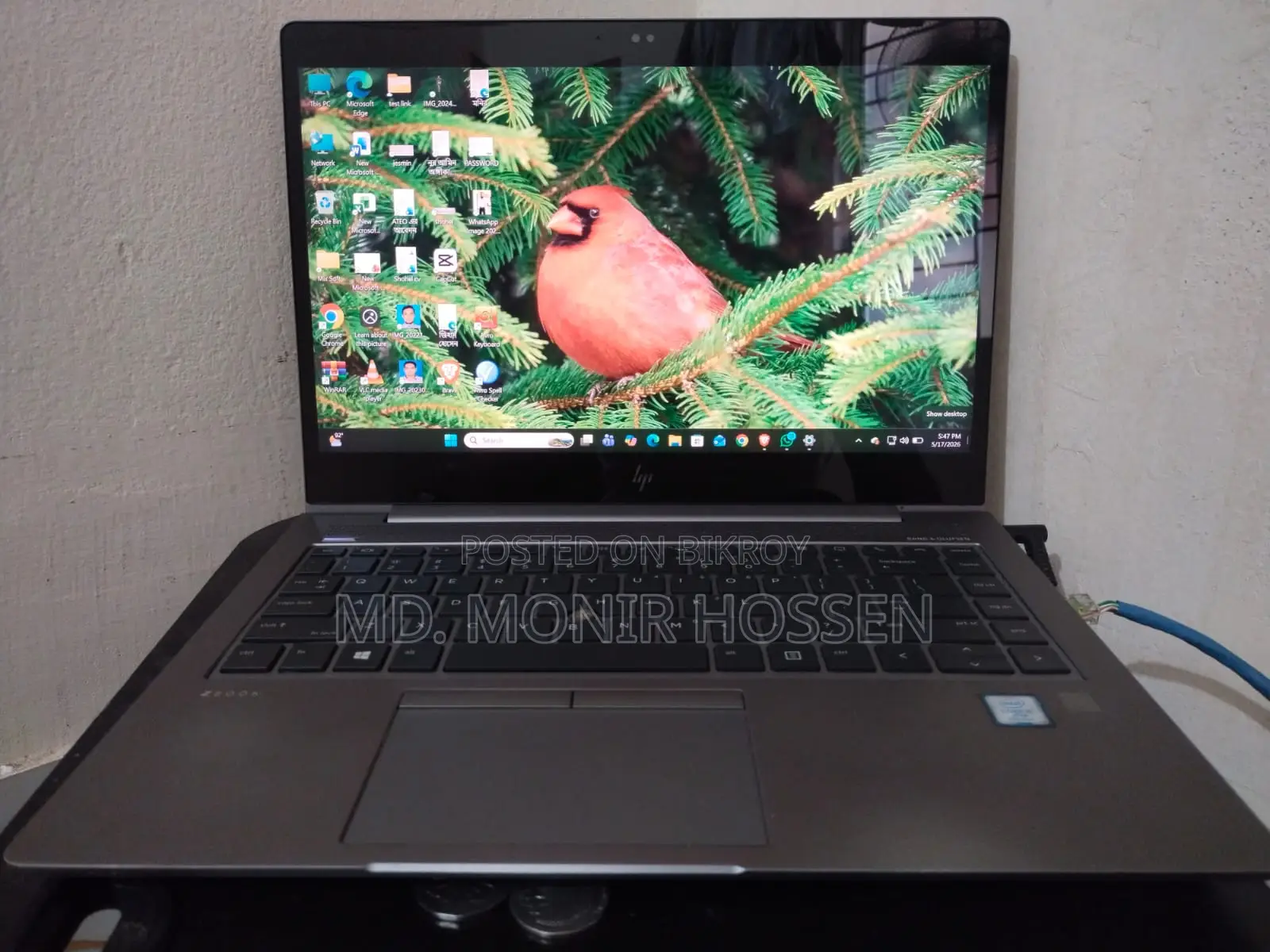 ল্যাপটপ HP ZBook 14u G5 8GB Intel Core I5 SSD 512GB