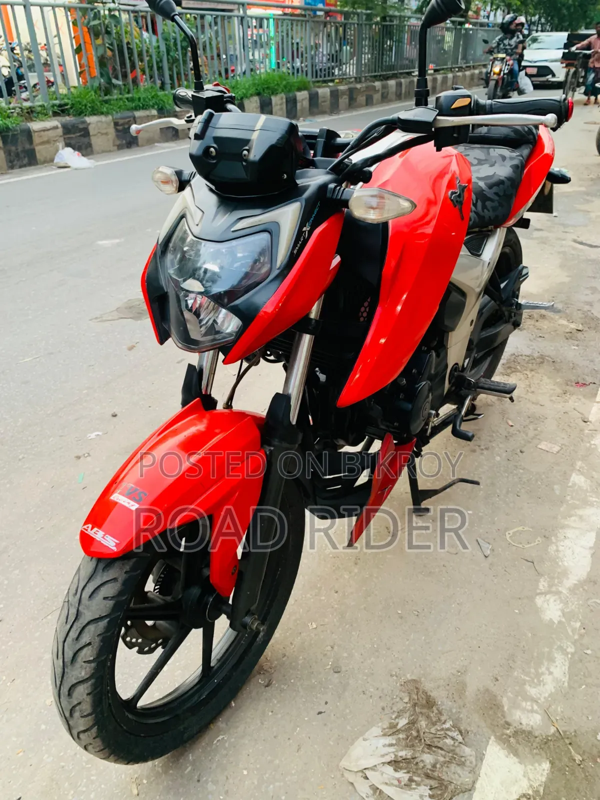TVS Apache RTR 160 4V 2021 Red