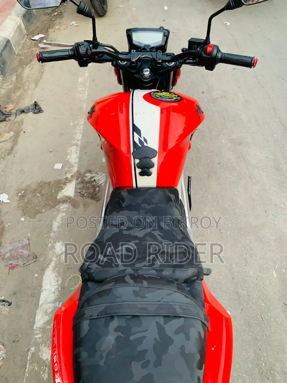 TVS Apache RTR 160 4V 2021 Red