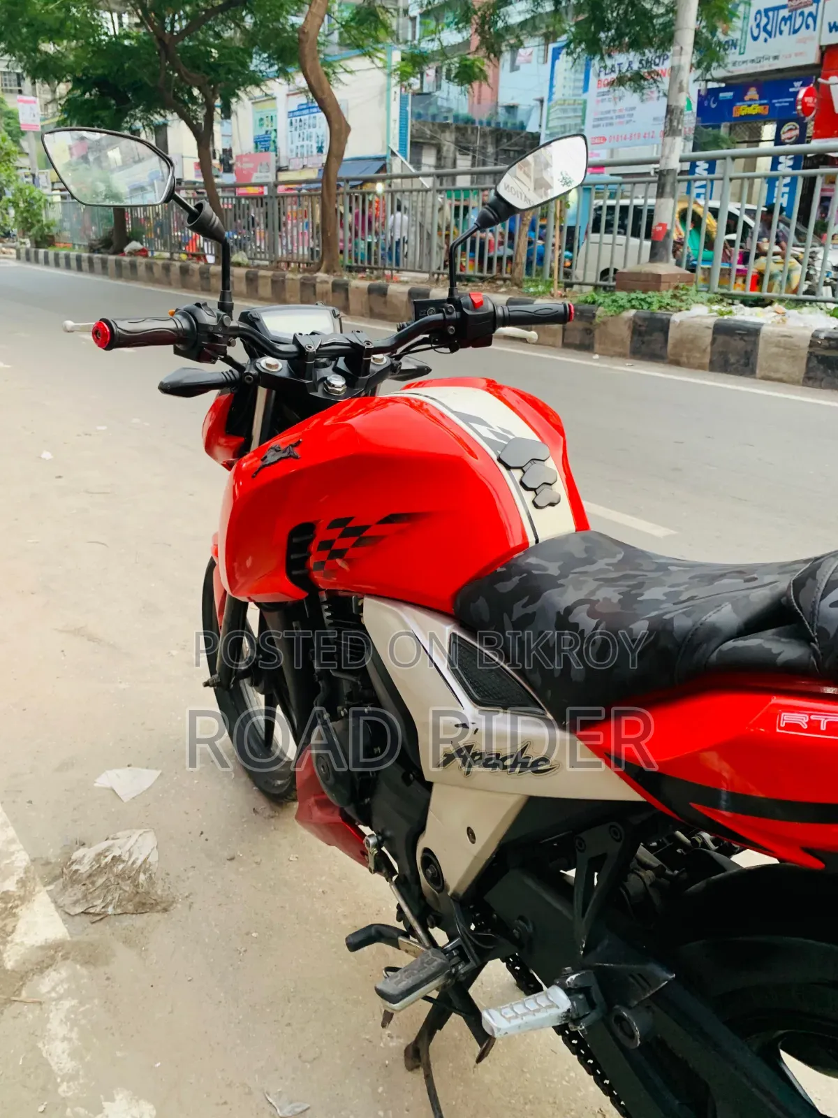 TVS Apache RTR 160 4V 2021 Red