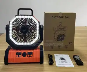 Rechargeable Fan And Light