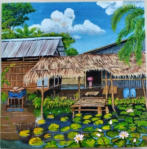 Village Painting