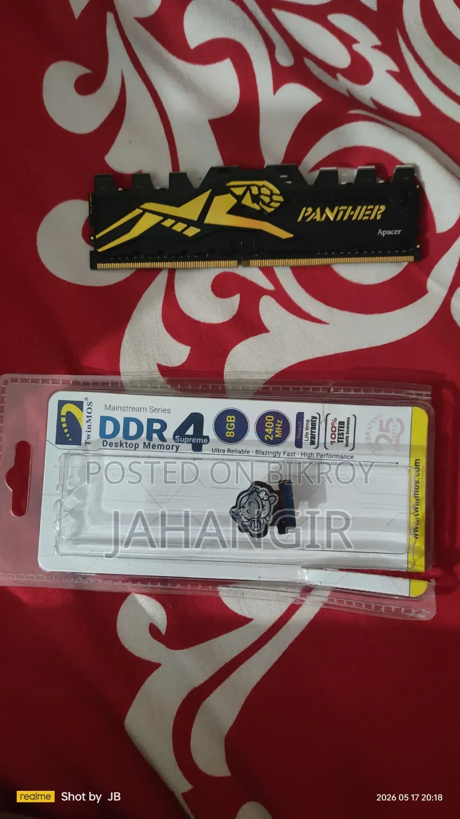 Twinmos Ddr4 2400mhz Ram