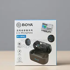 Boya By-wm3t2 Wireless Microphone System (Similar Boya Wireless Series)