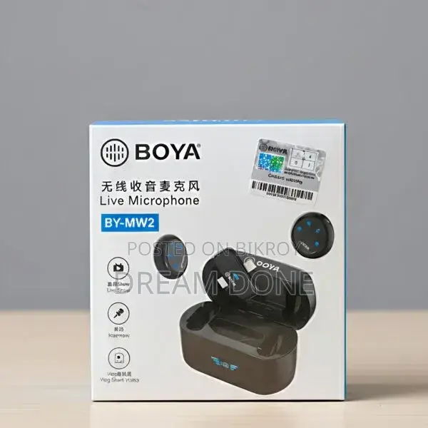 Boya By-wm3t2 Wireless Microphone System (Similar Boya Wireless Series