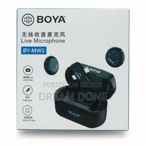 Boya By-wm3t2 Wireless Microphone System (Similar Boya Wireless Series