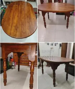 Dining Table For Sell !!! ( Shegun Wood)