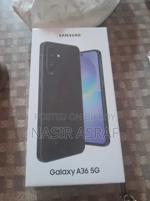 নতুন স্যামসাং গ্যালাক্সি এ৩৬ ১২৮ জিবি ব্ল্যাক