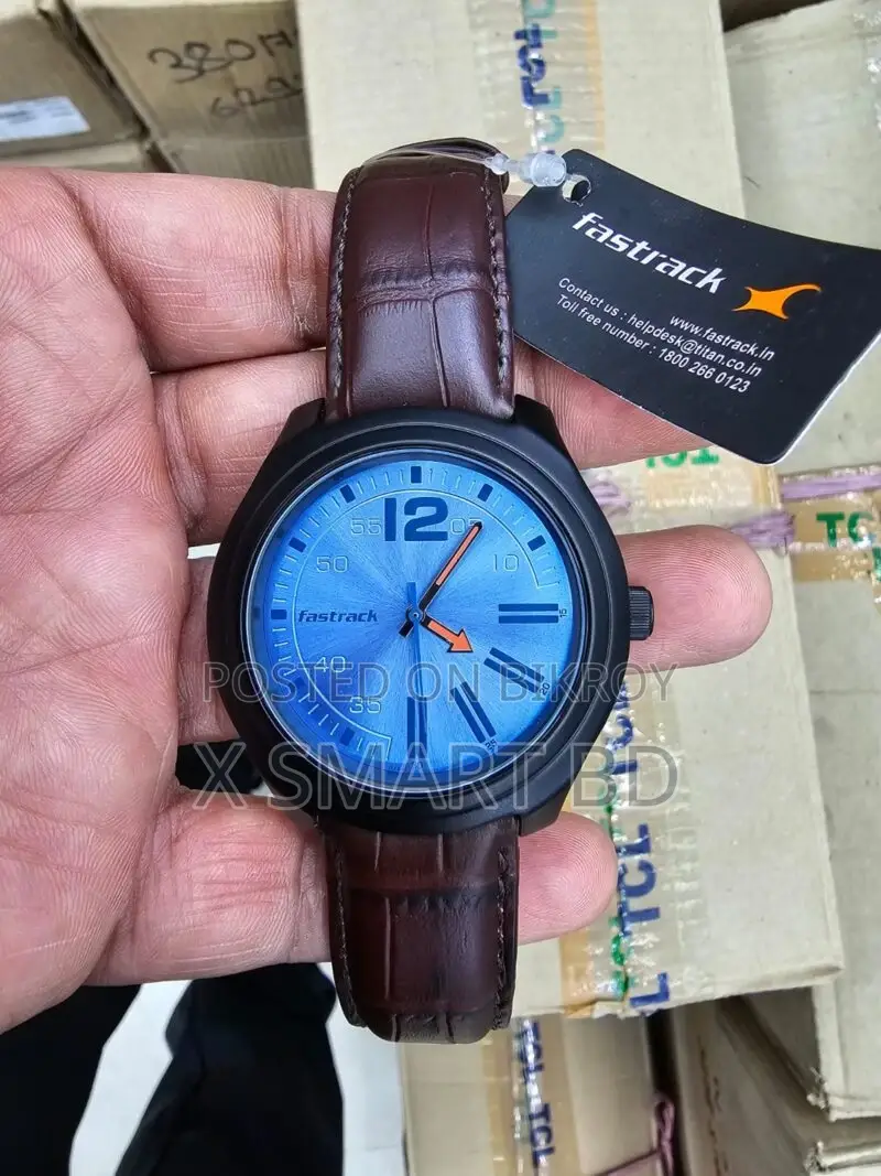 Fastrack Np3198al02 Road Trip Quartz Analog Blue Dial Watch