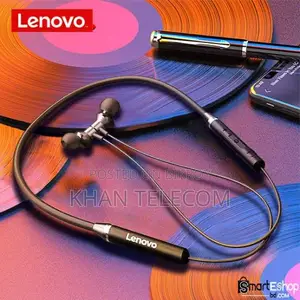 Lenovo He05x Sports Magnetic Wireless Neck Band Earphone - Black