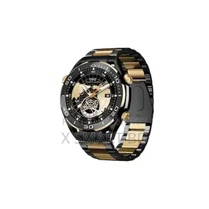 Remax Watch 17 Bluetooth Calling Smartwatch -(Black/Gold)