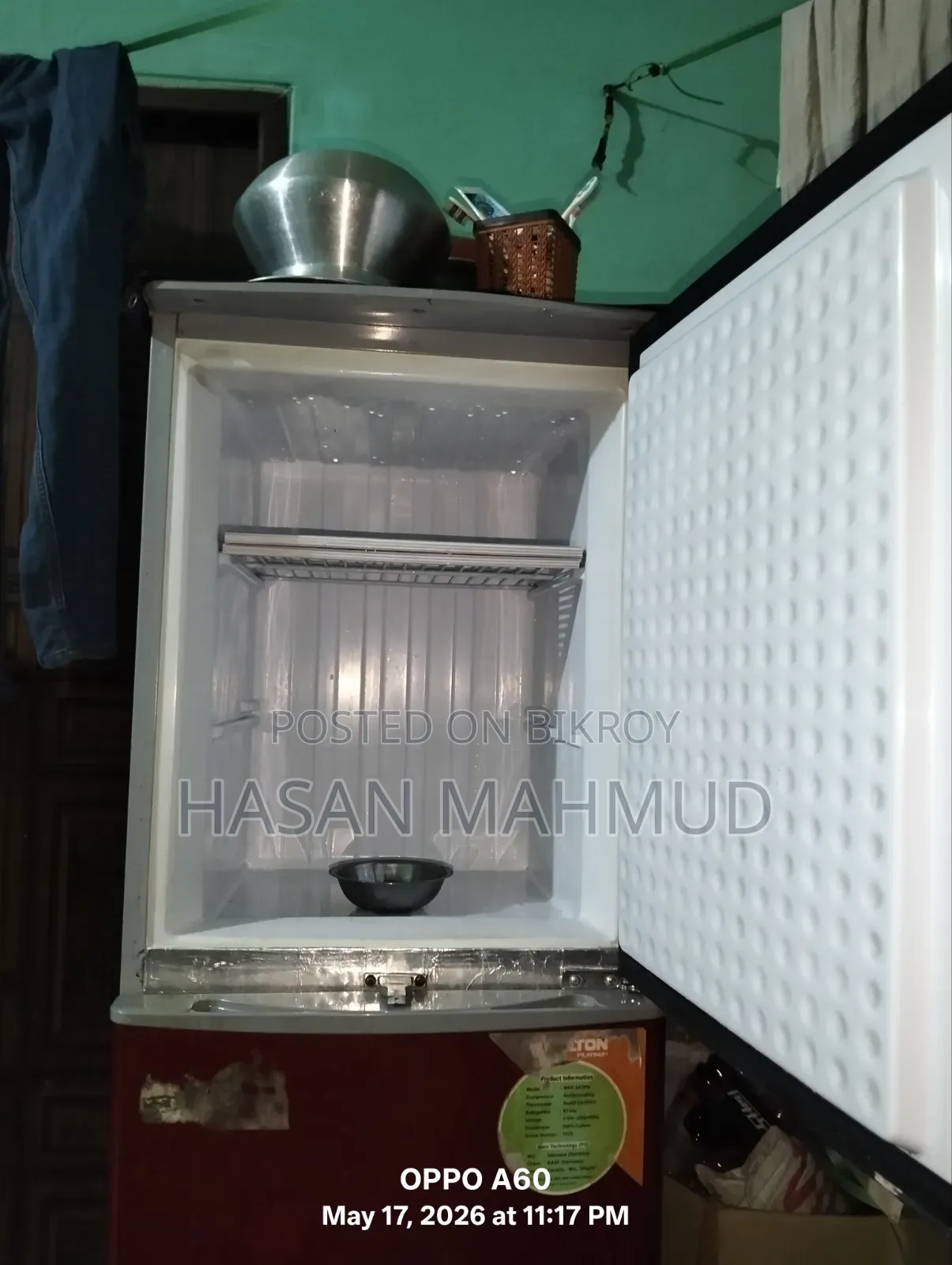 ওয়ালটন ফ্রীজ ১১ সিপটি ২১২ লিটার, খুব ভালো ফ্রীজ
