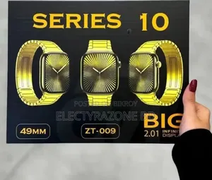 Premium Golden Edition Smartwatch Sale - Series 10 (Zt-009)