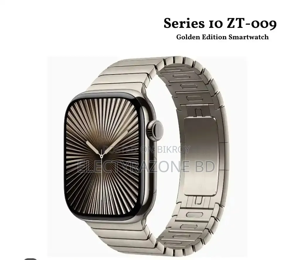 Premium Golden Edition Smartwatch Sale - Series 10 (Zt-009)