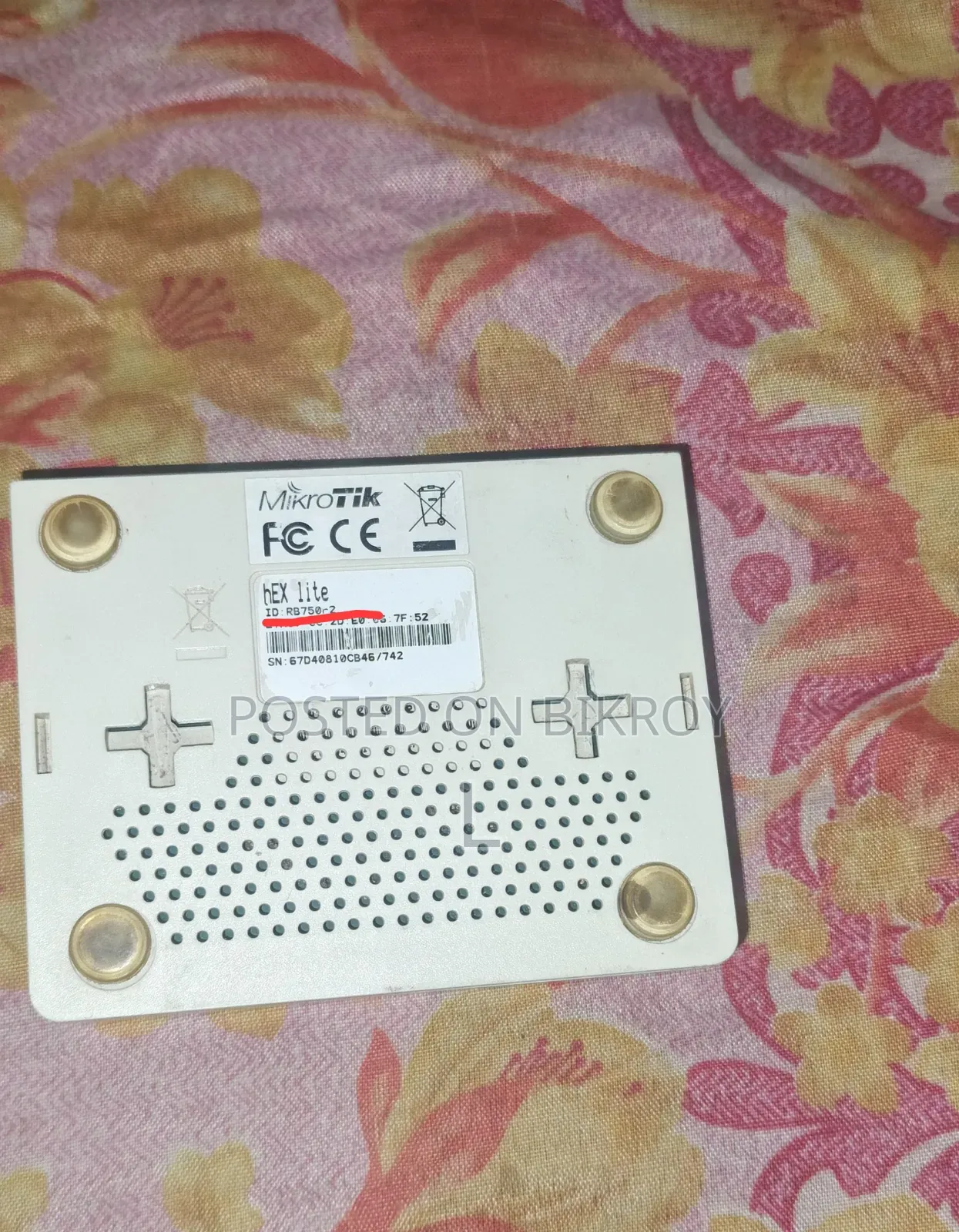 Mikrotik Rb750r2 Router
