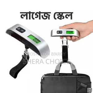 Smart Digital Hanging Scale – Portable 50kg LCD Luggage Scale