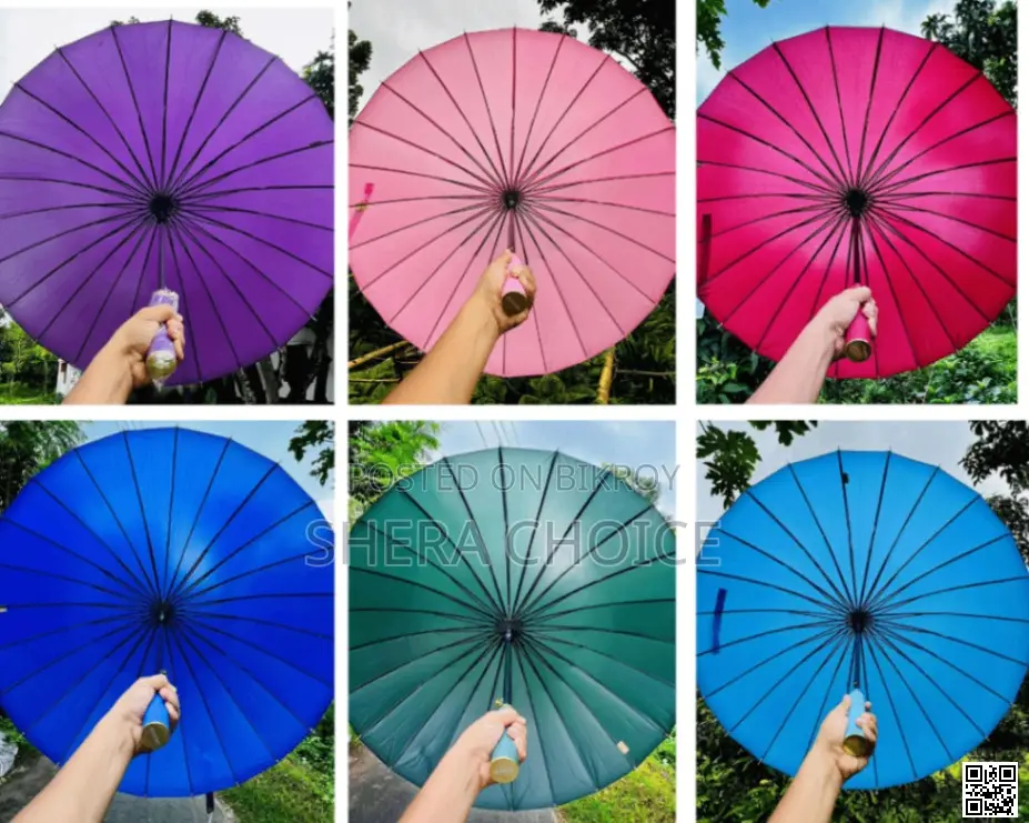 24 Ribs Premium Golf Umbrella – Oversized Long Handle Strong Umbrella