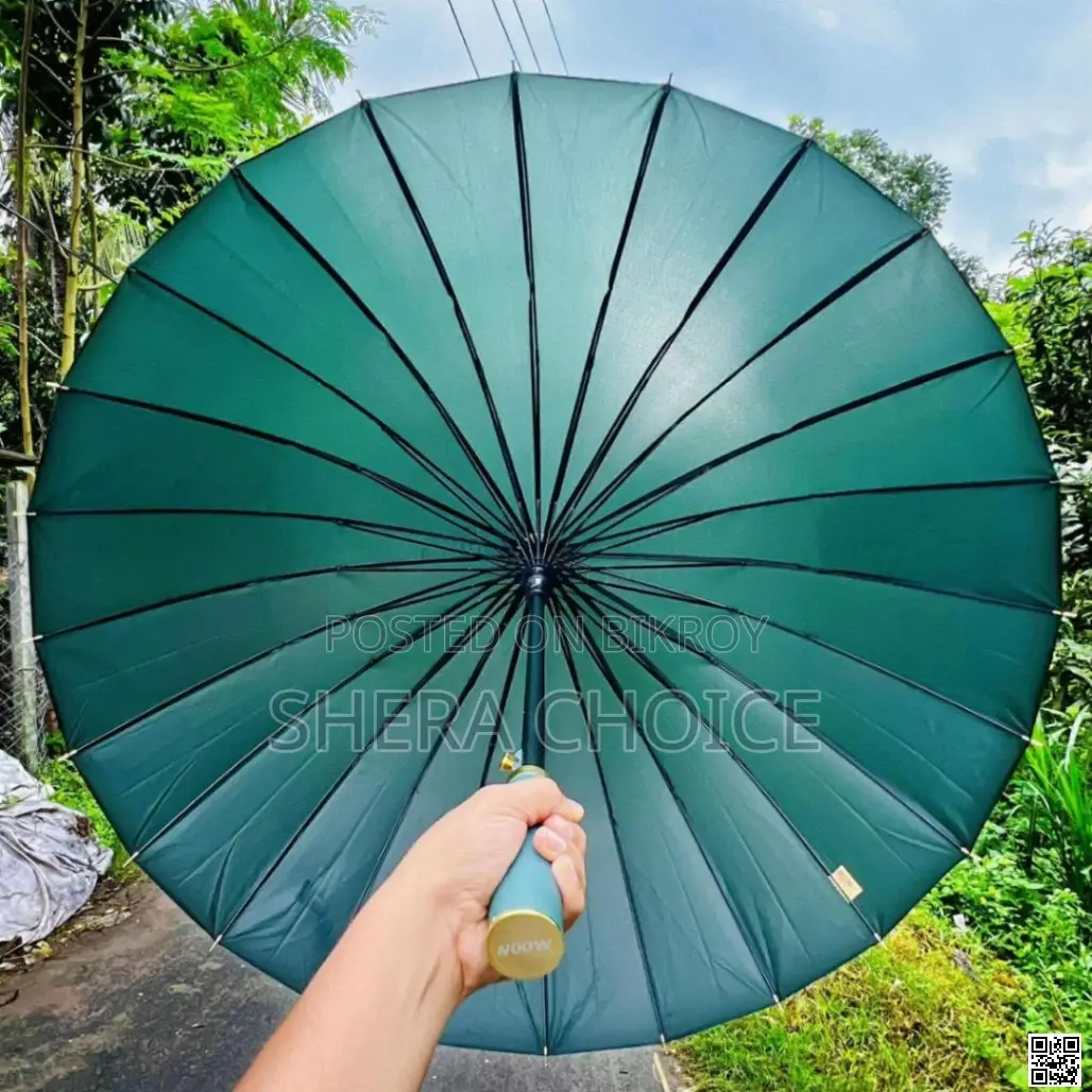 24 Ribs Premium Golf Umbrella – Oversized Long Handle Strong Umbrella
