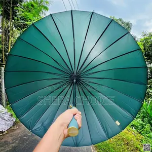 24 Ribs Premium Golf Umbrella – Oversized Long Handle Strong Umbrella